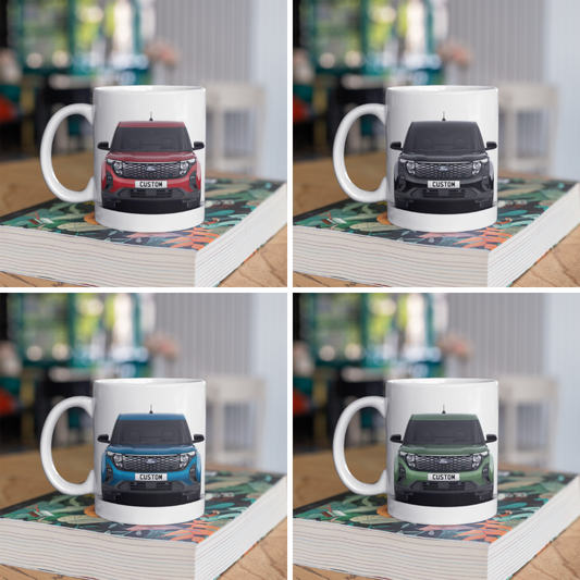 Personalised Ford E-Transit Courier Limited Mug