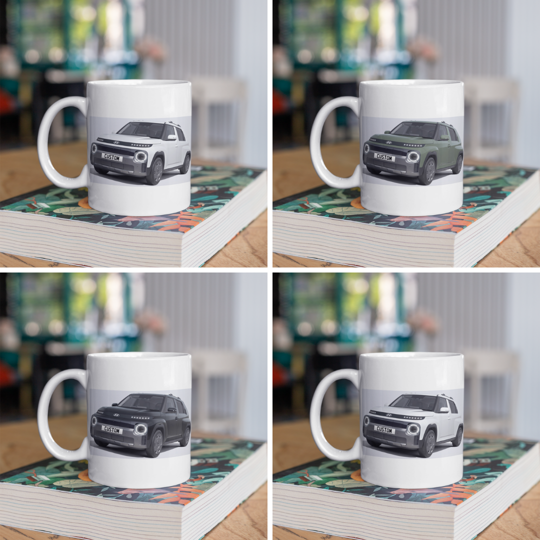 Personalised Hyundai Inster Cross Mug