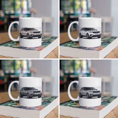 Personalised Land Rover Range Rover Velar Autobiography Black Edition Mug