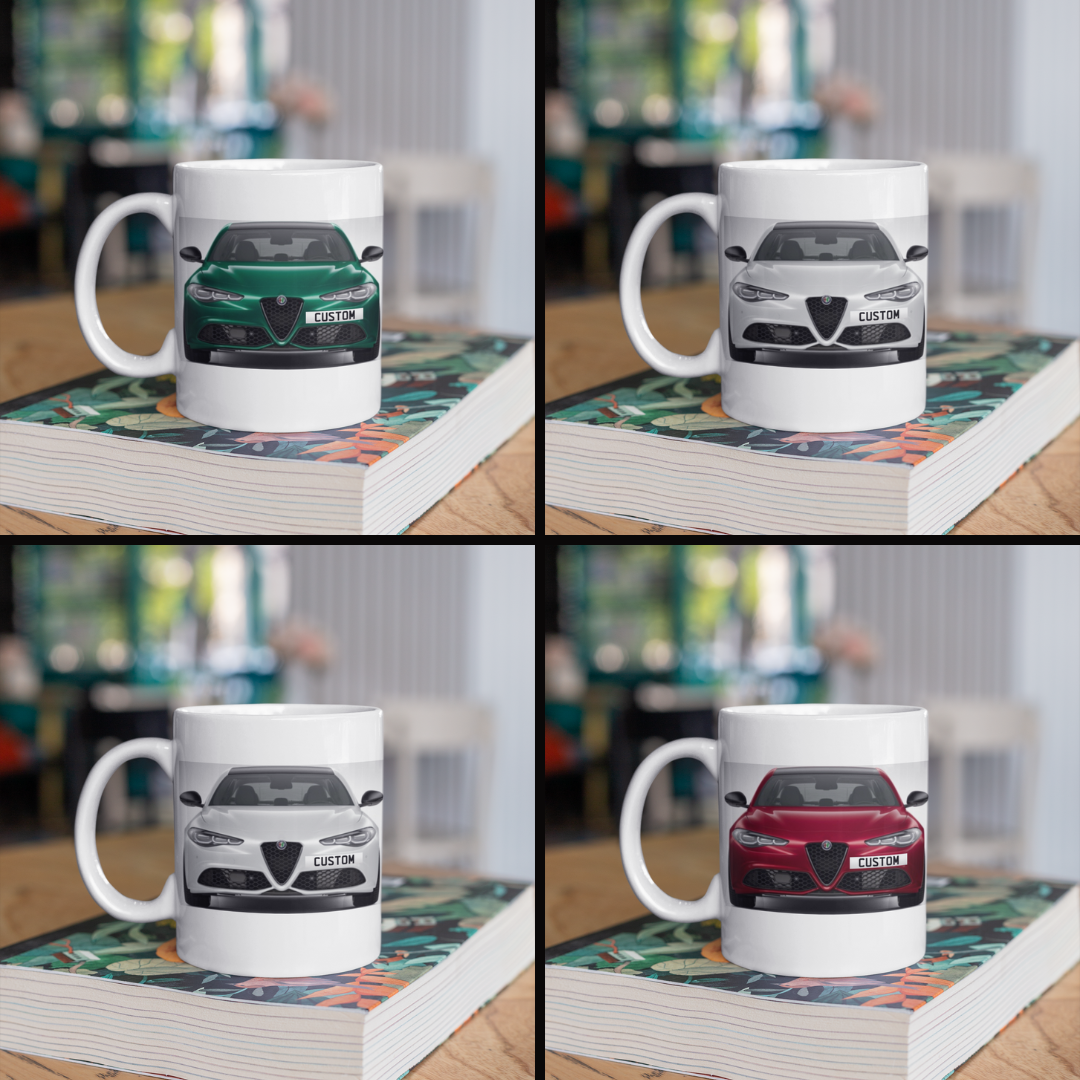 Personalised Alfa Romeo Giula Tributo Mug