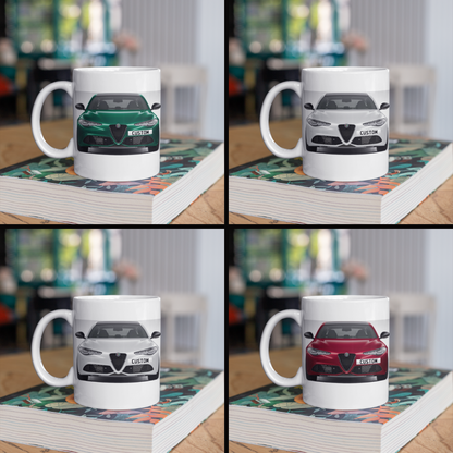 Personalised Alfa Romeo Giula Tributo Mug