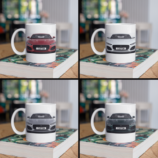 Personalised Jaguar F-Type 75 Mug