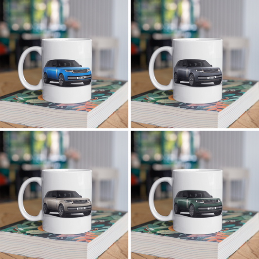 Personalised Land Rover Range Rover SV Serenity Exterior Mug