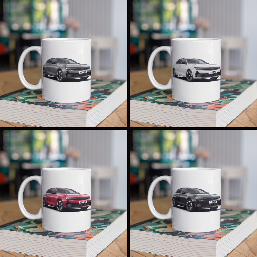 Personalised Vauxhall Astra GSE Mug