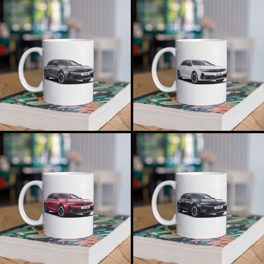 Personalised Vauxhall Astra GSE Mug