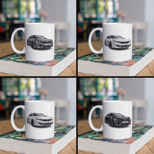 Personalised Peugeot 508 PSE Mug