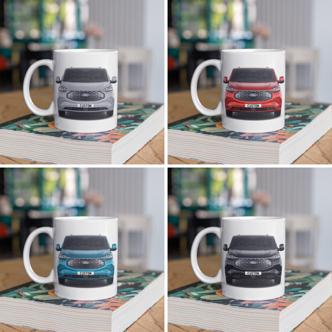 Personalised Ford E-Transit Custom Limited Mug