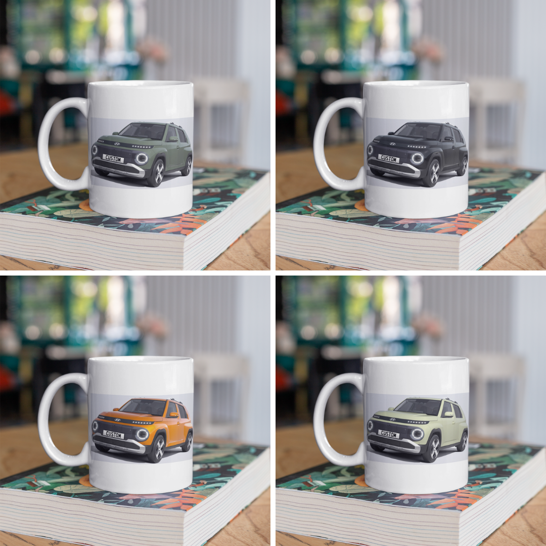 Personalised Hyundai Inster 02 Mug