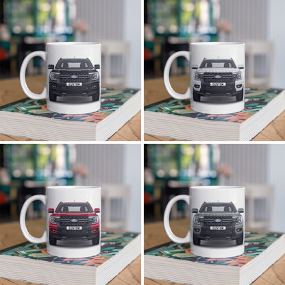 Personalised Ford Ranger Platinum Mug