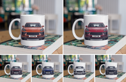 Personalised Porsche Macan Mug