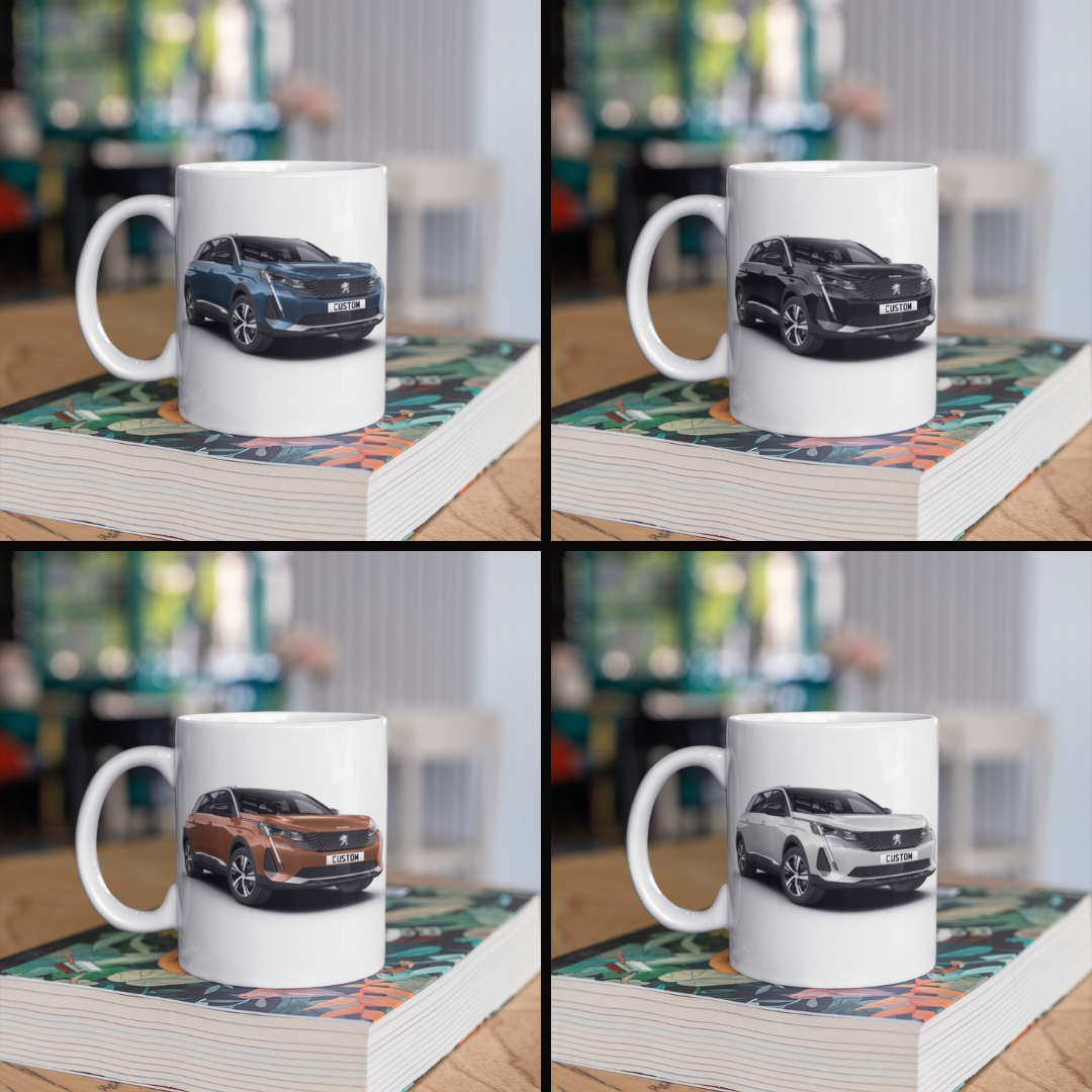 Personalised Peugeot 5008 GT Mug