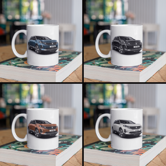 Personalised Peugeot 5008 GT Mug