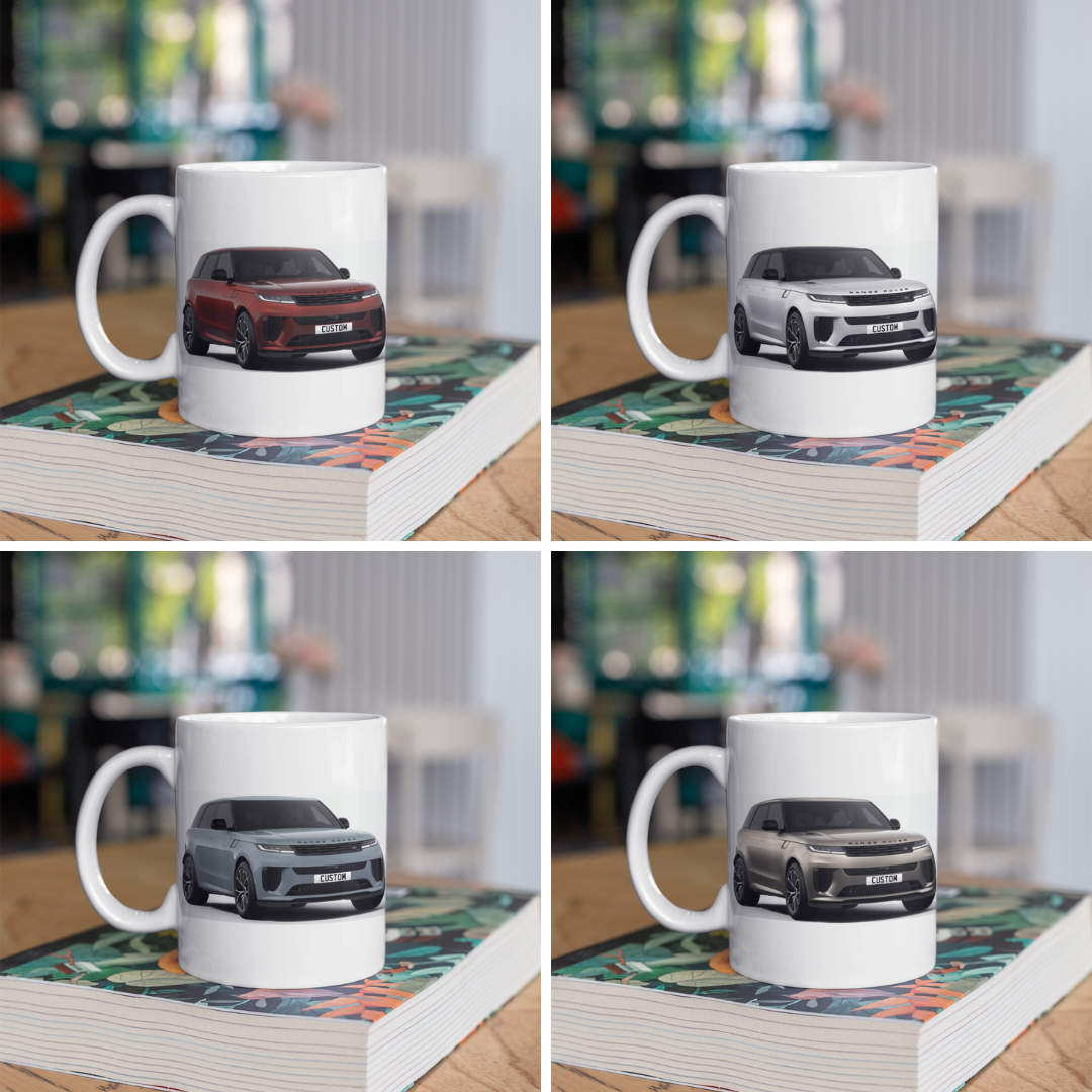 Personalised Land Rover Range Rover Sport SV Exterior Pack Mug