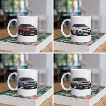 Personalised Land Rover Range Rover Sport SV Exterior Pack Mug