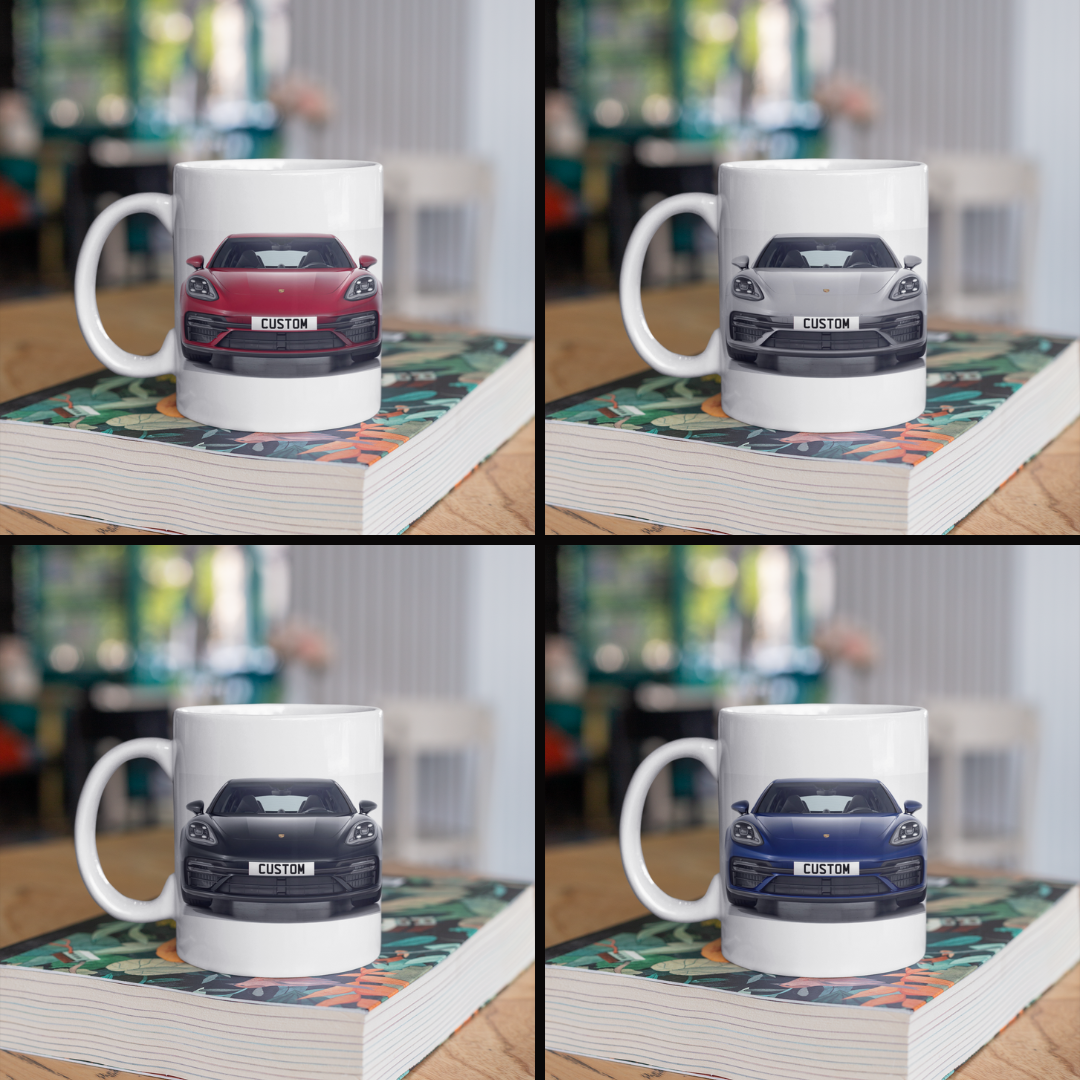 Personalised Porsche Panamera Turbo S Mug