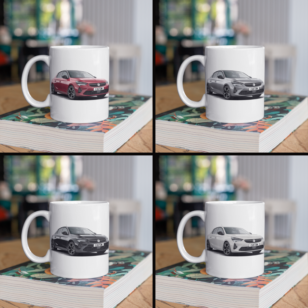 Personalised Vauxhall Corsa Mug