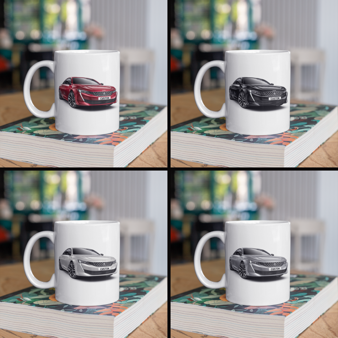 Personalised Peugeot 508 GT Mug