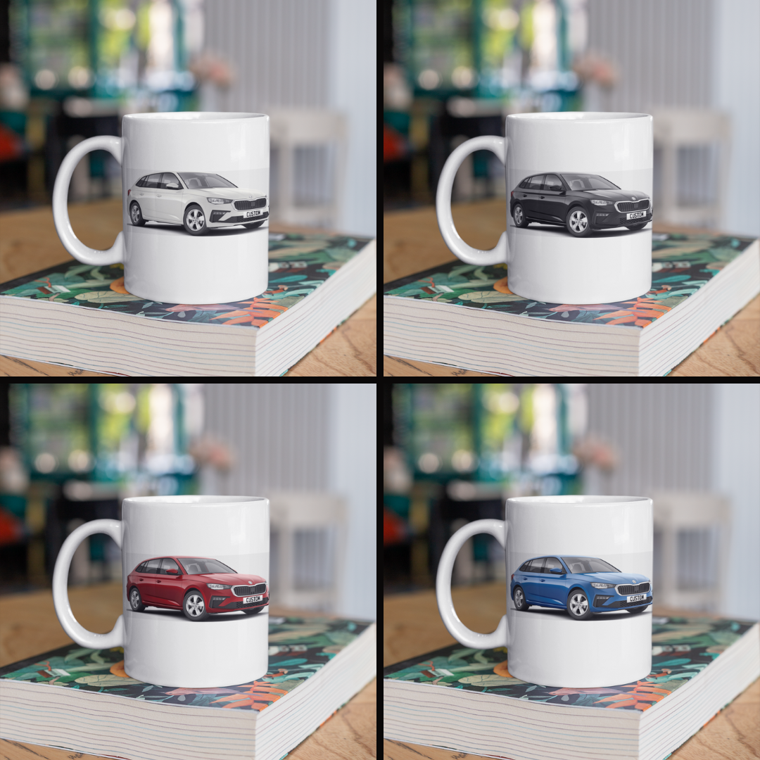 Personalised Skoda Scala SE Mug