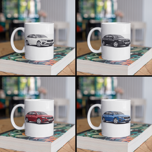 Personalised Skoda Scala SE Mug