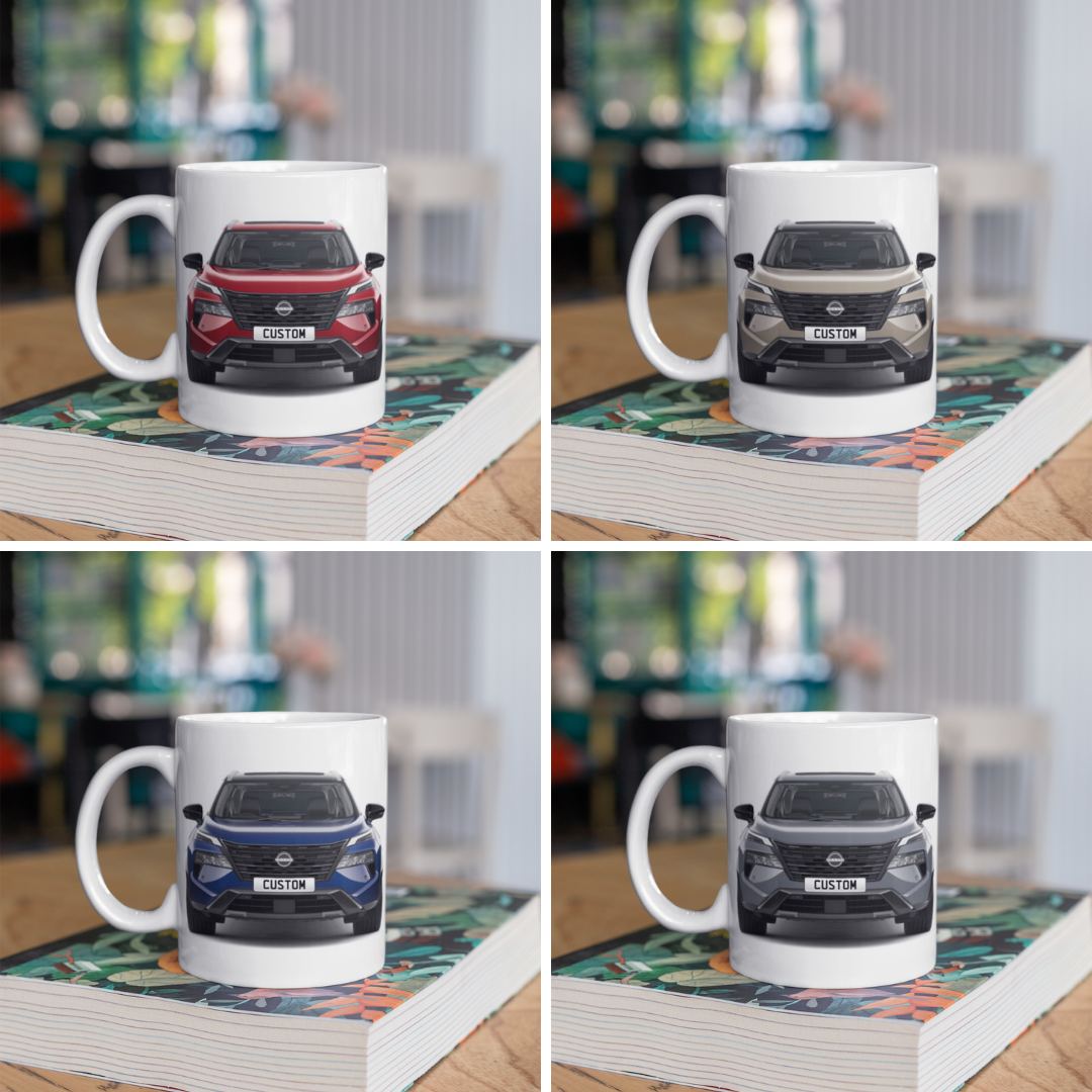 Personalised Nissan X-Trail Tekna Mug