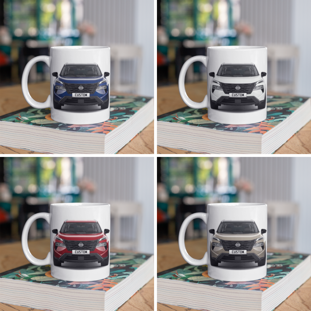 Personalised Nissan X-Trail N-Connecta Mug