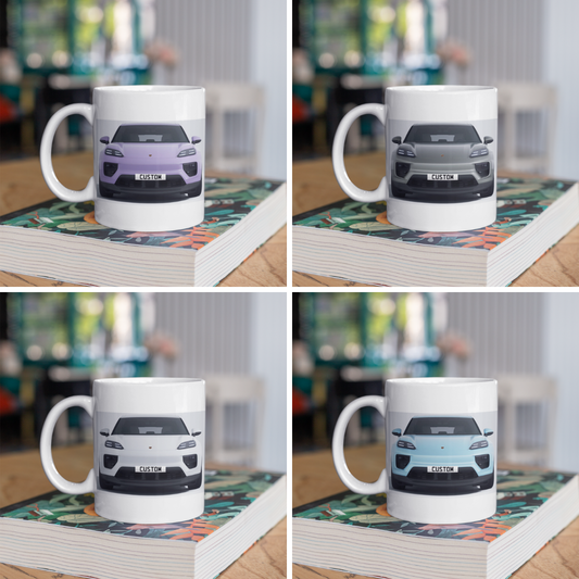 Personalised Porsche Macan 4S Electric Mug