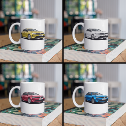 Personalised Vauxhall Astra Design Mug