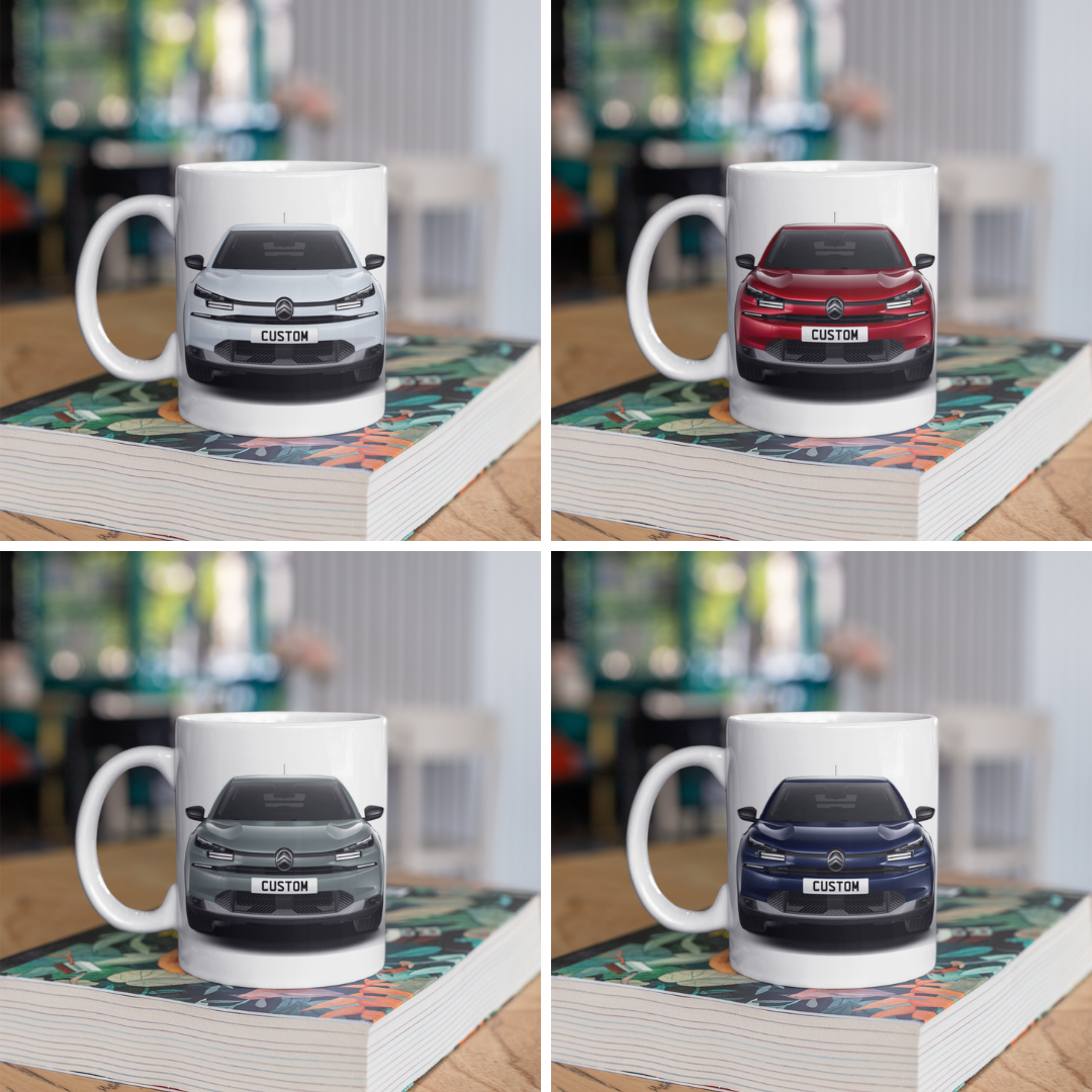 Personalised Citroen e-C4 Plus Mug