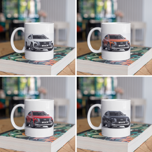 Personalised Hyundai Tucson Element Mug