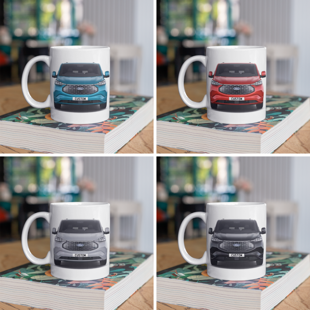 Personalised Ford E-Tourneo Custom Active Mug