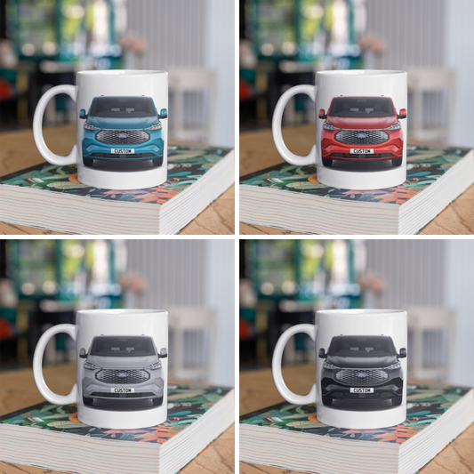 Personalised Ford E-Tourneo Custom Active Mug