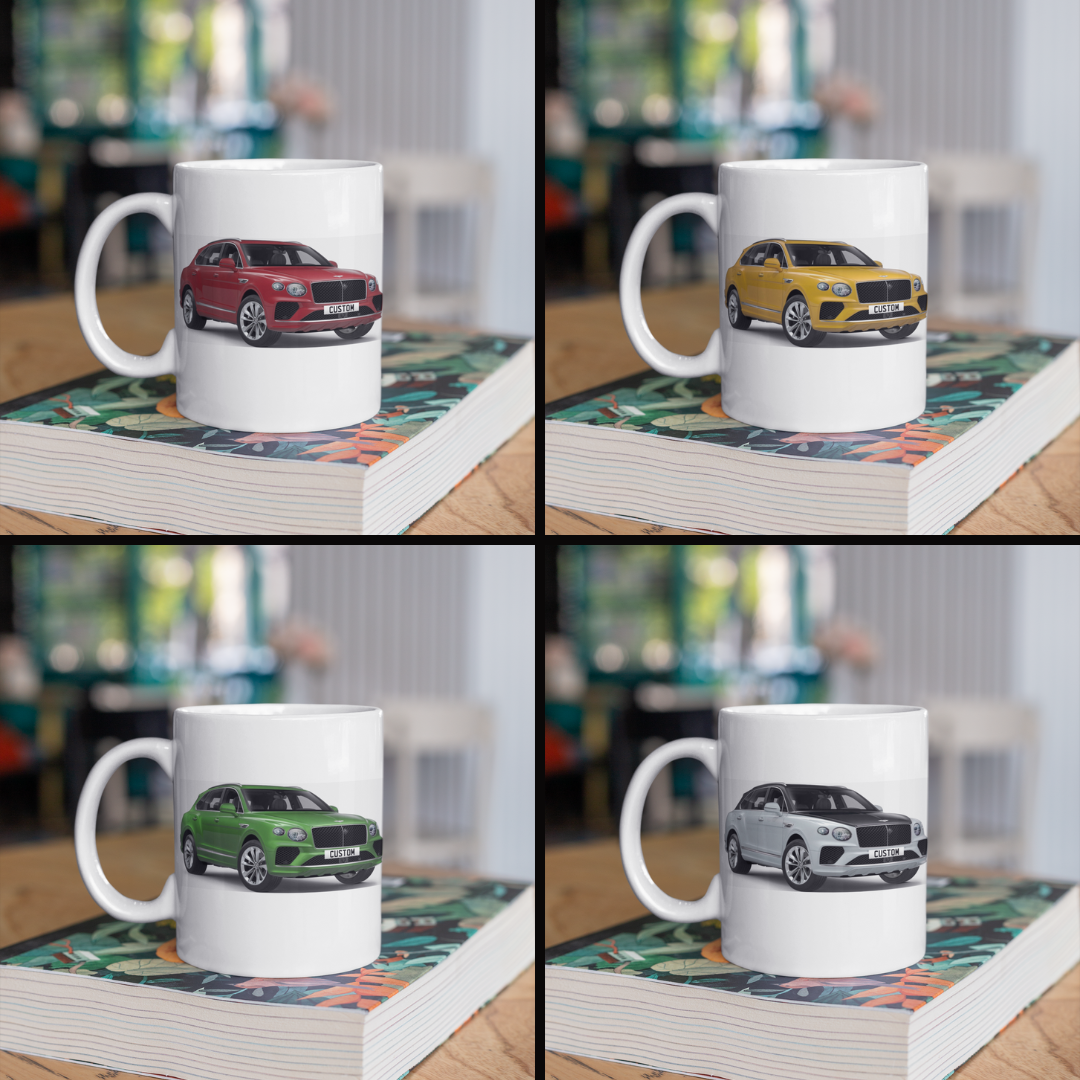 Personalised Bentley Bentayga Mug