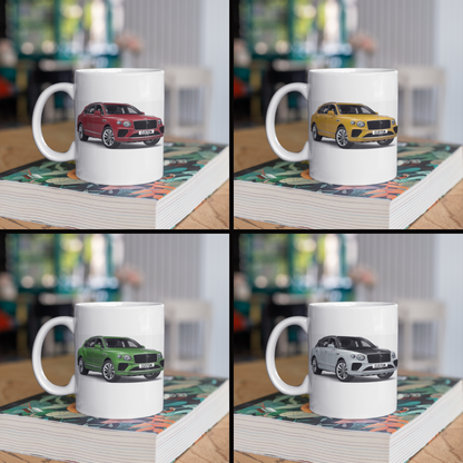 Personalised Bentley Bentayga Mug