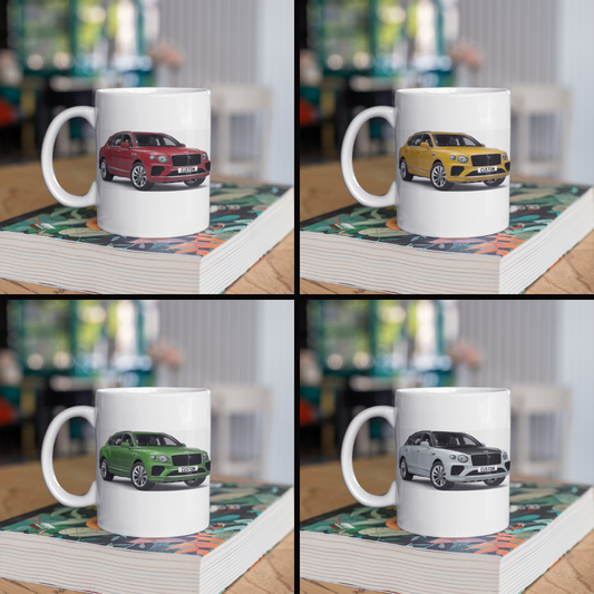 Personalised Bentley Bentayga Mug