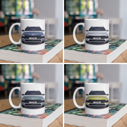 Personalised Hyundai Bayon Tech Line Mug