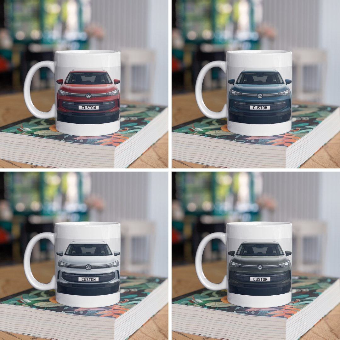 Personalised Volkswagen Tayron Match Mug