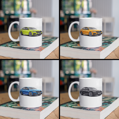 Personalised Skoda Octavia vRS Mug