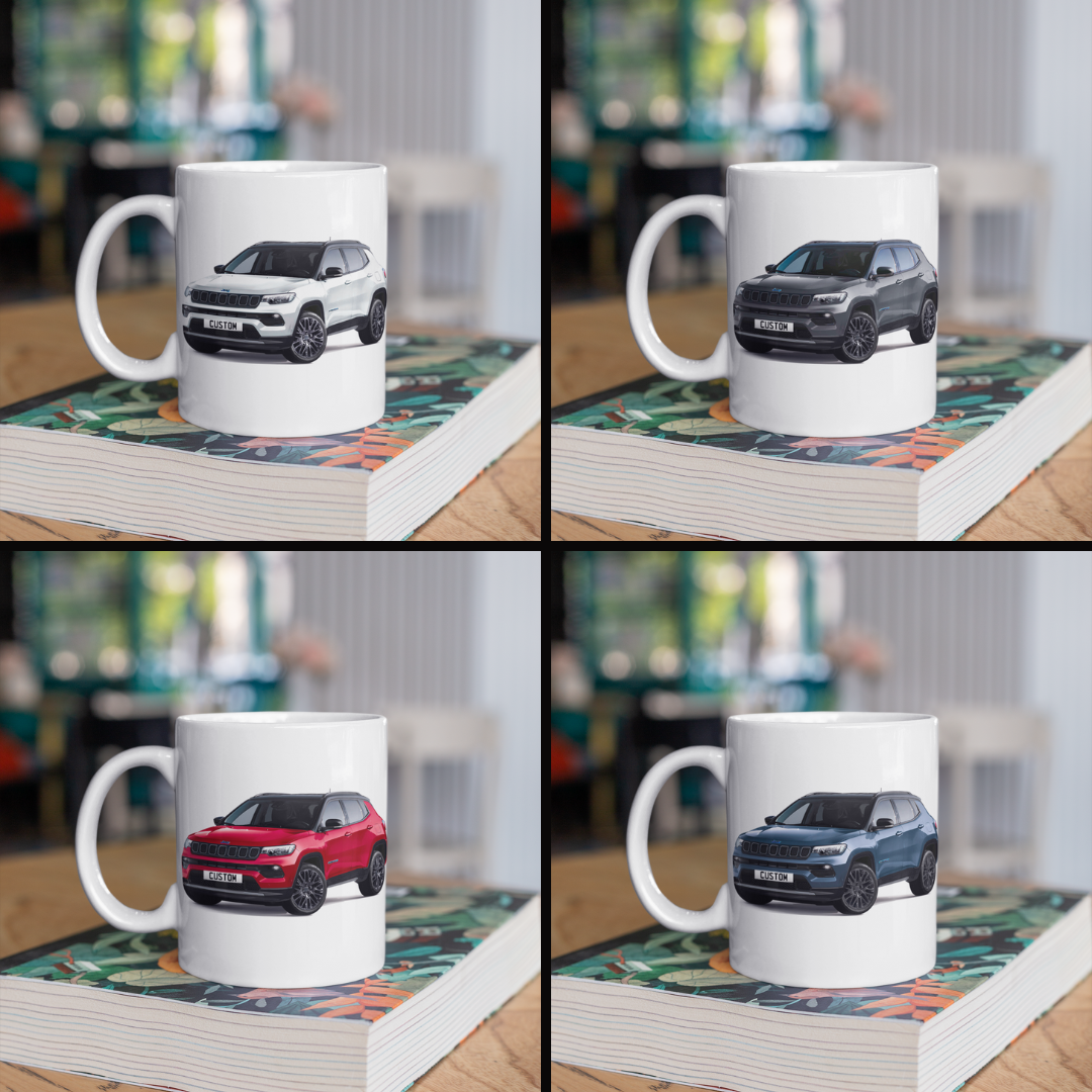 Personalised Jeep Compass S Mug