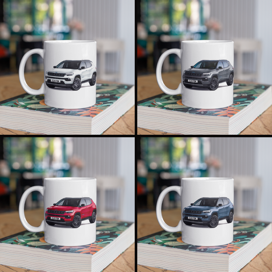 Personalised Jeep Compass S Mug