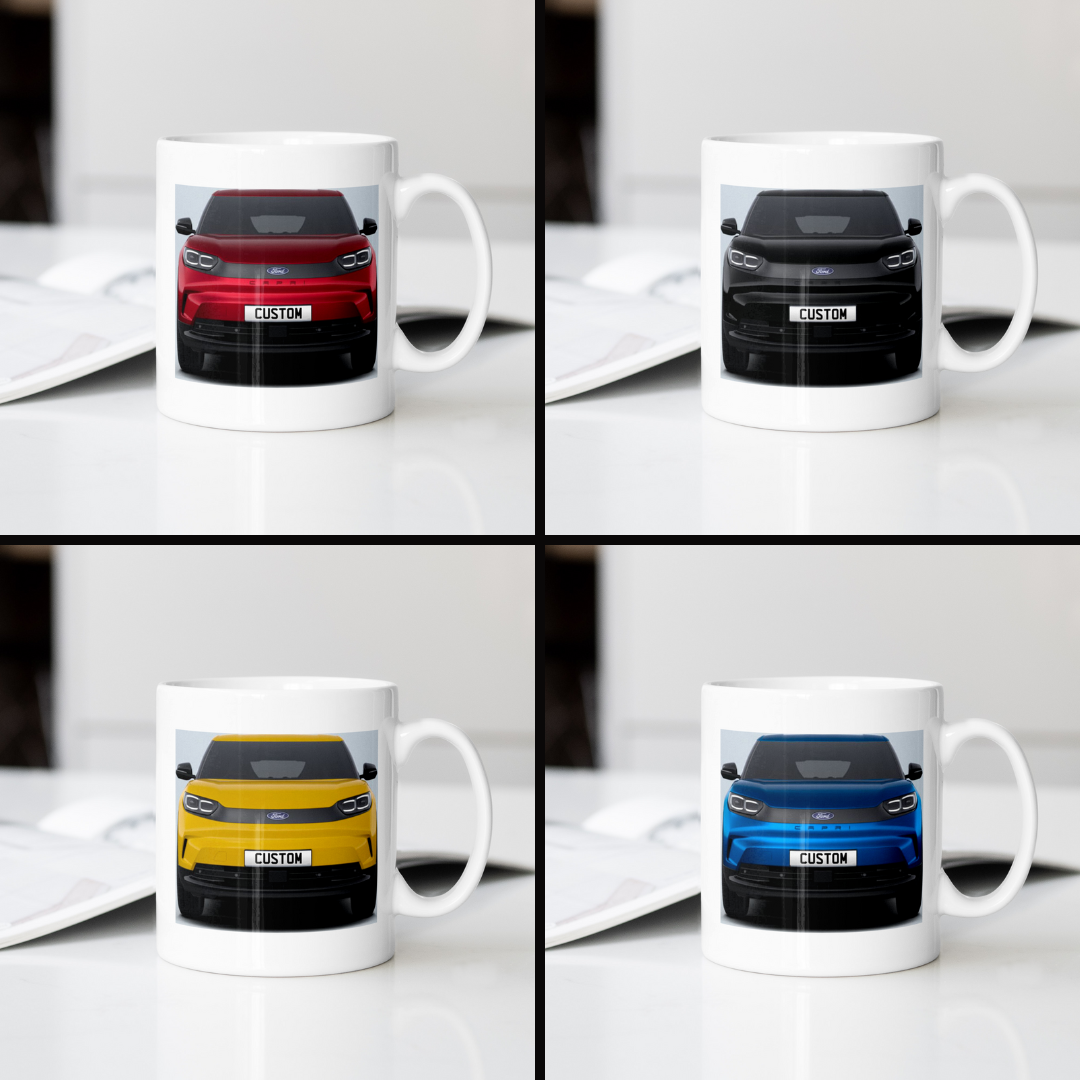 Personalised Ford All-Electric Capri Mug