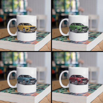 Personalised Bentley Bentayga Azure Mug