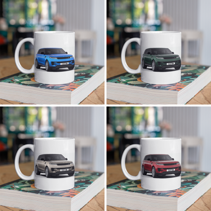 Personalised Land Rover Range Rover Sport S Mug