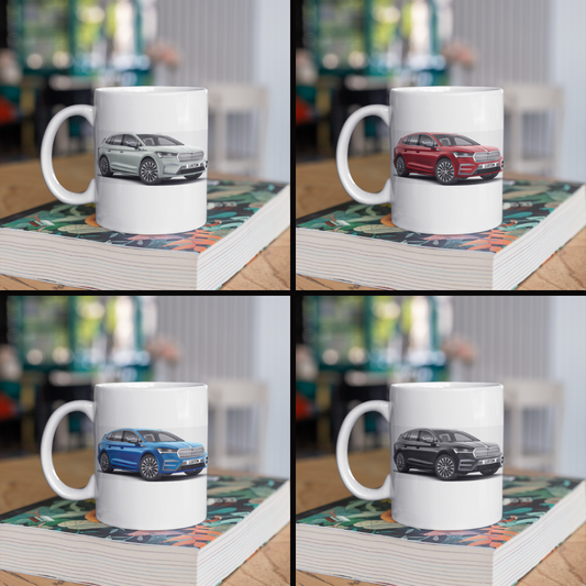 Personalised Skoda Enyaq 85 L&K Mug