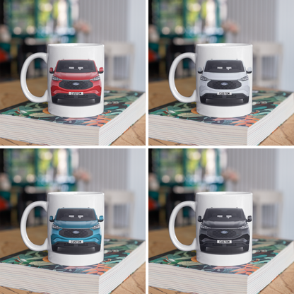 Personalised Ford E-Tourneo Custom Zetec Mug