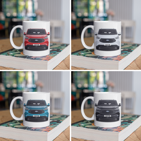 Personalised Ford E-Tourneo Custom Zetec Mug