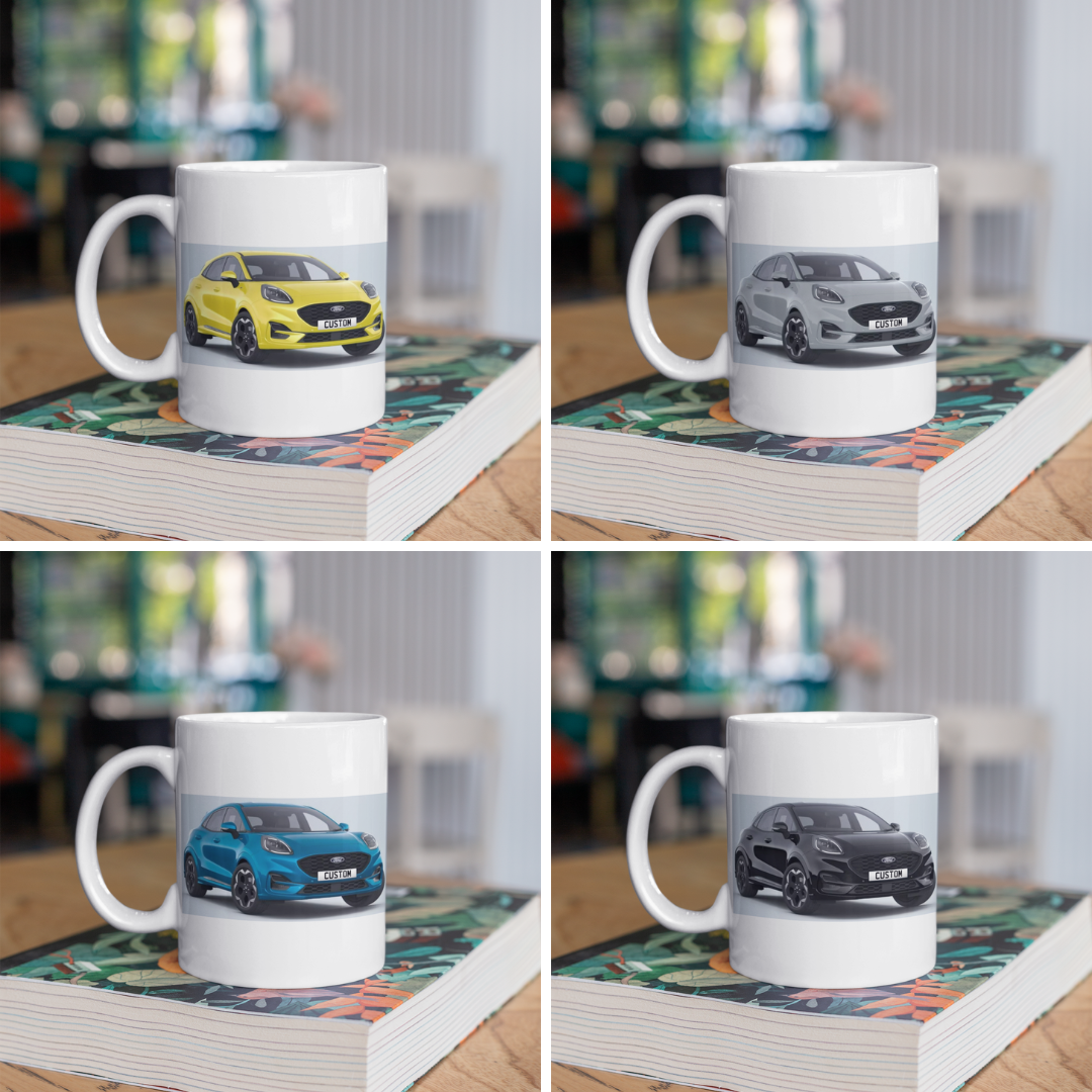 Personalised Ford Puma ST Line X Mug