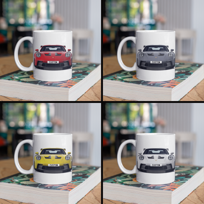 Personalised Porsche 911 GT3 RS Mug