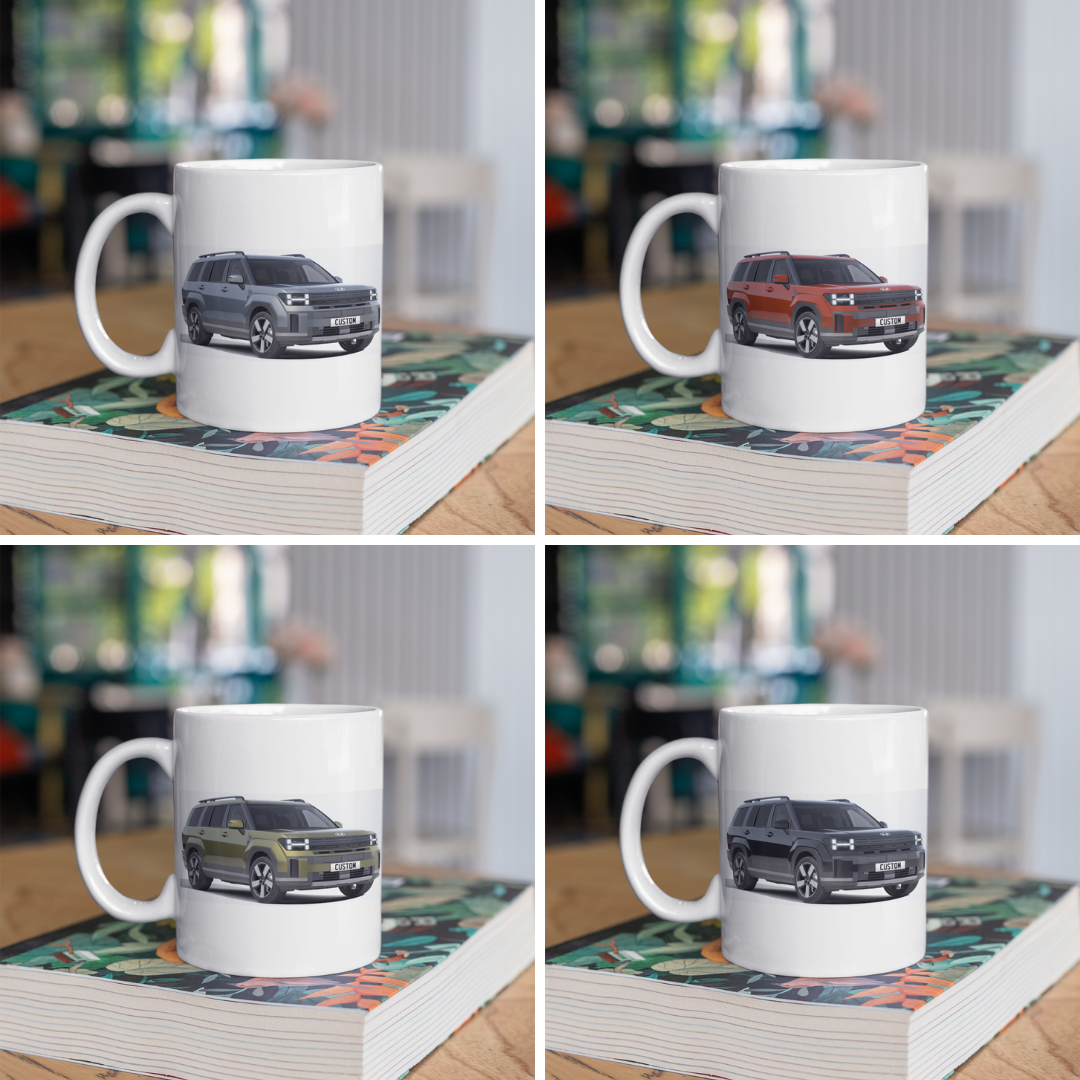 Personalised Hyundai Santa FE 7 Seater SUV Premium Mug