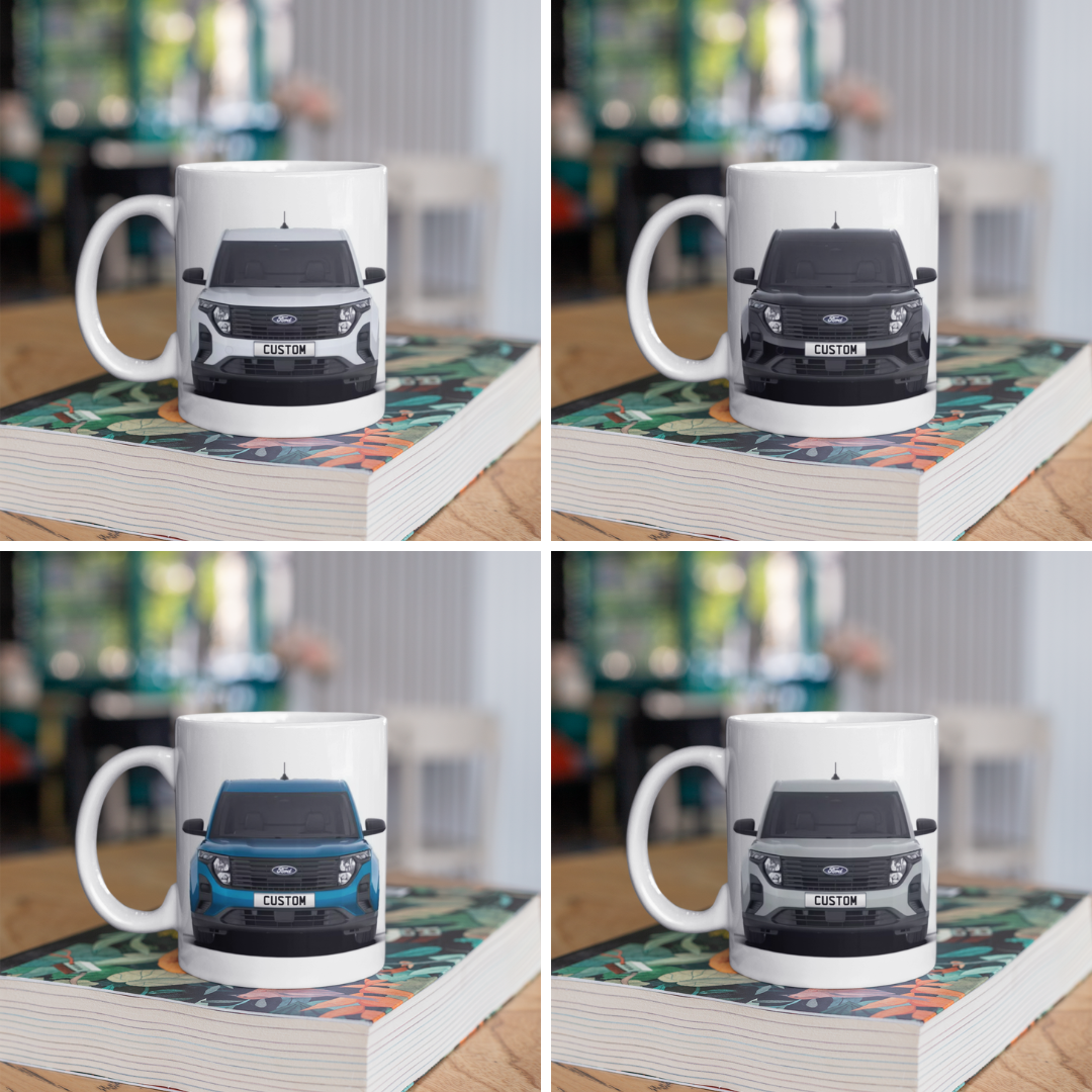 Personalised Ford Transit Courier Leader Mug