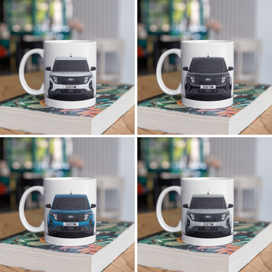 Personalised Ford Transit Courier Leader Mug